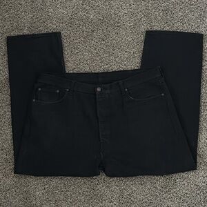 Levi's Men's Classic Black Straight Jeans